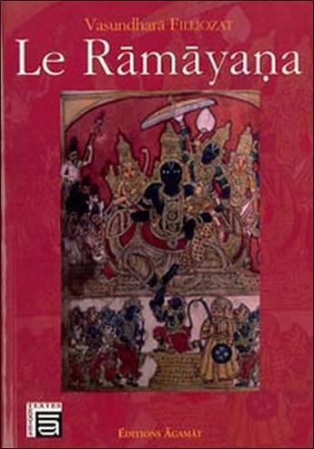 Couverture du livre « Le râmâyana » de Vasundhara Filliozat aux éditions Sc Darshanam-agamat