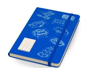 Couverture du livre « Carnet Lego grand format pages blanches » de  aux éditions Moleskine