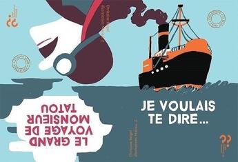 Couverture du livre « Je voulais te dire » de Beigel/Z aux éditions Editions Du Pourquoi Pas