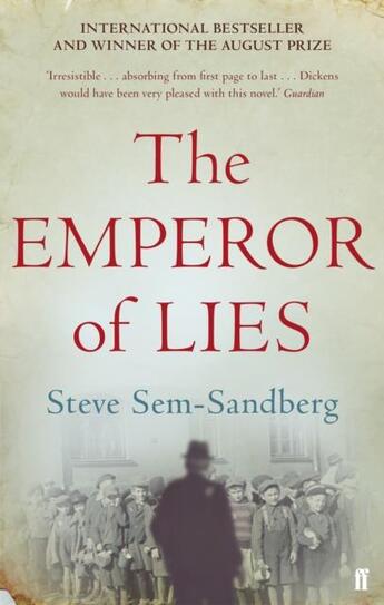 Couverture du livre « THE EMPEROR OF LIES » de Steve Sem-Sandberg aux éditions Faber Et Faber