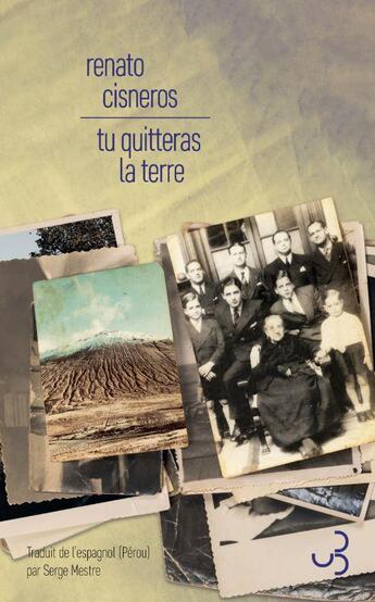 Couverture du livre « Tu quitteras la terre » de Renato Cisneros aux éditions Christian Bourgois