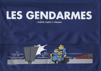 Couverture du livre « Les gendarmes ; COFFRET VOL.1 ; T.1 A T.4 ; valisette » de Christophe Cazenove et David Lunven et Jenfevre et Olivier Sulpice aux éditions Bamboo