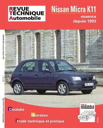 Couverture du livre « Nissan micra k11 - essence depuis 1993 » de Etai aux éditions Etai