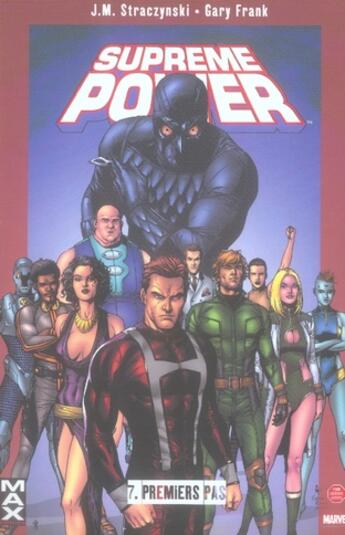 Couverture du livre « Supreme power t.7 ; premiers pas » de Gary Frank et J-M Straczynski aux éditions Panini