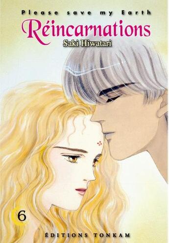 Couverture du livre « Please save my earth ; réincarnations » de Saki Hiwatari aux éditions Delcourt