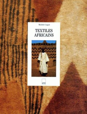 Couverture du livre « Textiles africains (broche) » de Michele Coquet aux éditions Adam Biro