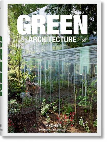 Couverture du livre « Green architecture ; bâtiments verts » de Philip Jodidio aux éditions Taschen