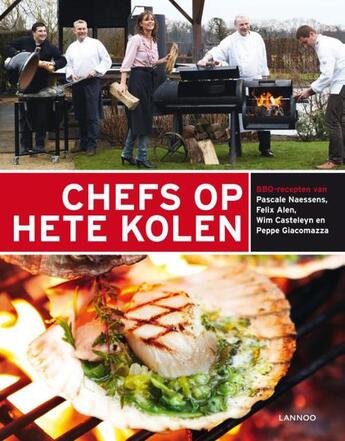 Couverture du livre « Chefs op hete kolen » de Marc Declercq aux éditions Terra - Lannoo, Uitgeverij