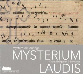 Couverture du livre « Mysterium Laudis - Mystere De Louange Anthologie - 3cd » de De Solesmes Abbaye aux éditions Solesmes