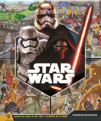 Couverture du livre « CHERCHE ET TROUVE ; Star Wars - épisode VII ; le réveil de la force » de  aux éditions Pi Kids