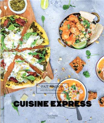 Couverture du livre « Cuisine express » de Aurelie Desgages aux éditions Hachette Pratique