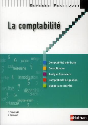 Couverture du livre « La comptabilité (édition 2012) » de Sylvie Chamillard et Georges Sauvageot aux éditions Nathan