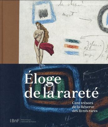 Couverture du livre « Éloge de la rareté » de  aux éditions Bnf Editions