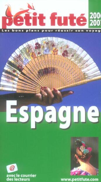 Couverture du livre « ESPAGNE (2006-2007) (édition 2006/2007) » de Collectif Petit Fute aux éditions Le Petit Fute