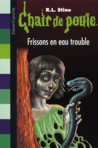 Couverture du livre « Chair de poule Tome 71 : frissons en eau trouble » de R. L. Stine aux éditions Bayard Jeunesse