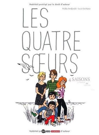 Couverture du livre « Quatre soeurs » de Durbiano-L+Ferdjouk- aux éditions Bd Kids