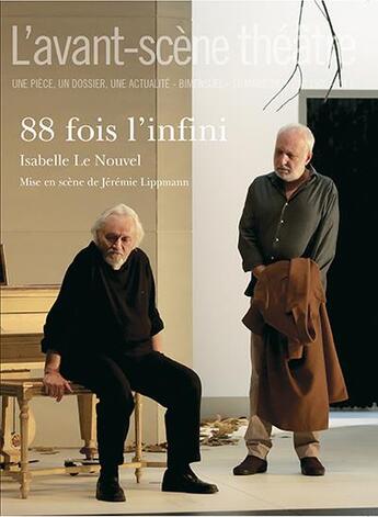Couverture du livre « 88 fois l'infini » de Isabelle Le Nouvel aux éditions Avant-scene Theatre