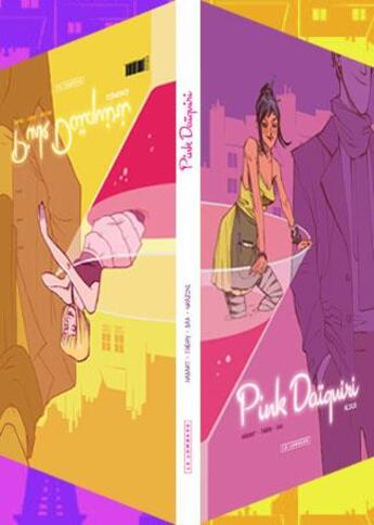 Couverture du livre « Pink daïquiri ; Alixia ; Clémence » de Laurent Habart et Melanie Thery et Julia Bax aux éditions Lombard