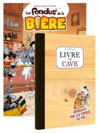 Couverture du livre « Les fondus de la bière » de Christophe Cazenove et Richez Herve et Stedo aux éditions Bamboo