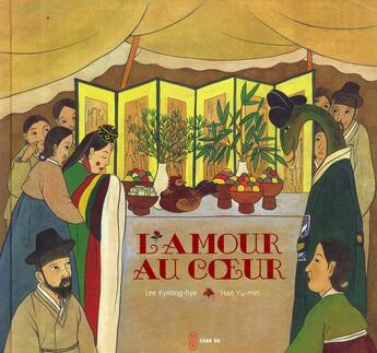 Couverture du livre « L'amour au coeur » de Lee/Han Kyeong-Hye/Y aux éditions Pere Castor