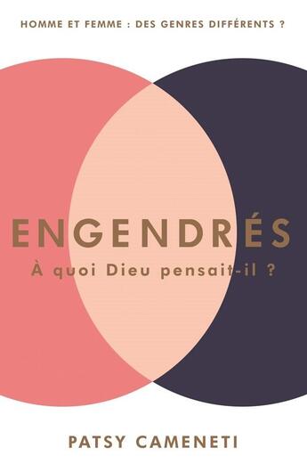 Couverture du livre « Engendrés ; hommes et femmes : des genres différents ? » de Patsy Cameneti aux éditions Vida