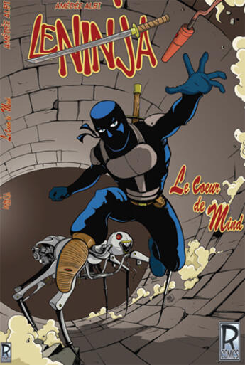 Couverture du livre « Le ninja ; le coeur de Mind » de Amedee Albi aux éditions Albi Amedee