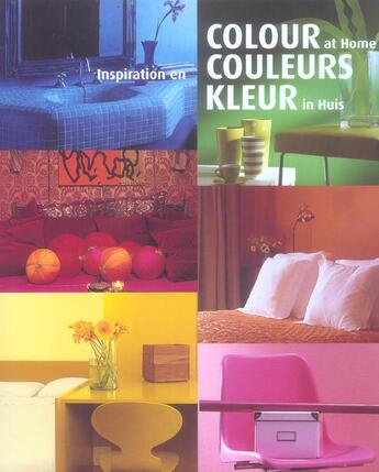 Couverture du livre « Color at home ; inspiration en couleur » de  aux éditions Tectum