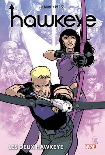 Couverture du livre « Hawkeye » de Ramon Perez et Jeff Lemire aux éditions Panini