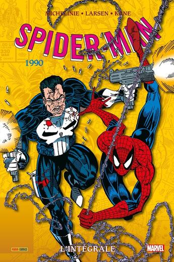 Couverture du livre « Spider-Man : L'intégrale 1990 (T58) » de Steve Ditko et J.M. Dematteis et Gil Kane et David Michelinie et Tom Defalco et Erik Larsen aux éditions Panini