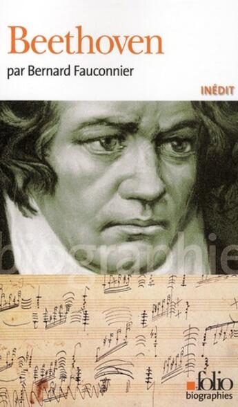 Couverture du livre « Beethoven » de Bernard Fauconnier aux éditions Folio
