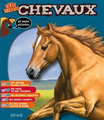 Couverture du livre « Chevaux » de Emmanuelle Grundmann et Michael Welply et Bastien Jalibert aux éditions Fleurus