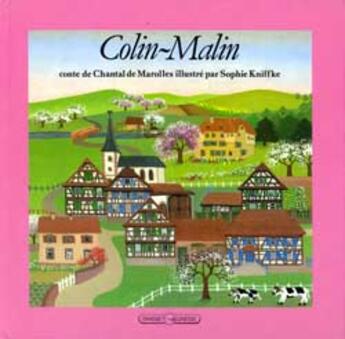 Couverture du livre « Colin-malin » de De Marolles-C+Kniffk aux éditions Grasset