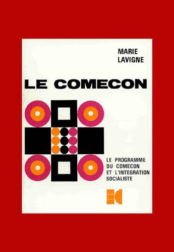 Couverture du livre « Le comecon » de Lavigne/Marie aux éditions Cujas