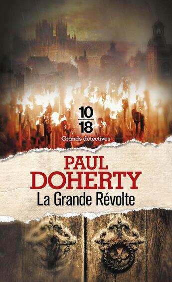 Couverture du livre « La grande révolte » de Paul Charles Doherty aux éditions 10/18