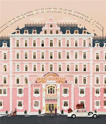 Couverture du livre « The grand Budapest hotel » de Matt Zoller Seitz aux éditions Akileos