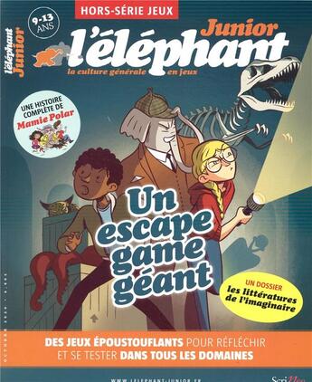 Couverture du livre « L'éléphant junior Hors-Série » de  aux éditions Scrineo