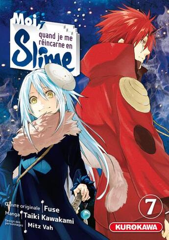 Couverture du livre « Moi, quand je me réincarne en Slime Tome 7 » de Fuse et Taiki Kawakami et Vah Mitz aux éditions Kurokawa