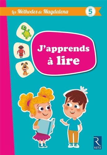 Couverture du livre « Les methodes magdalena - j'apprends a lire a partir de 5 ans » de  aux éditions Retz