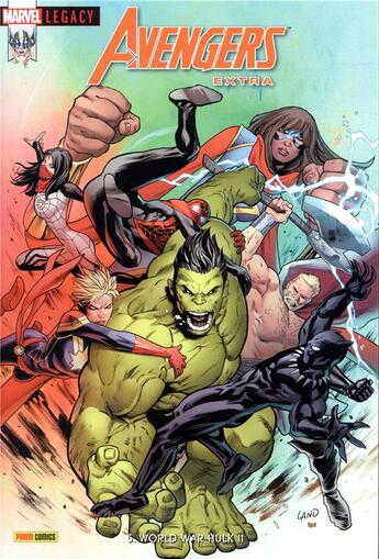 Couverture du livre « Marvel Legacy ; Avengers extra n.5 ; world war Hulk II » de  aux éditions Panini Comics Fascicules