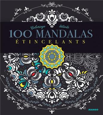 Couverture du livre « 100 mandalas étincelants » de  aux éditions Fleurus