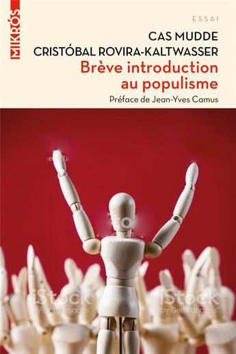 Couverture du livre « Breve introduction au populisme » de Cas Mudde et Cristobal Rovira Kaltwasser aux éditions Editions De L'aube