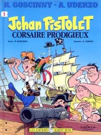 Couverture du livre « CORSAIRE PRODIGIEUX » de Goscinny/Uderzo aux éditions Albert Rene