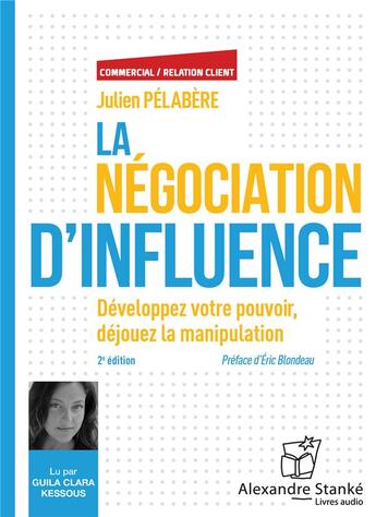 Couverture du livre « La negociation d'influence » de  aux éditions Stanke Alexandre