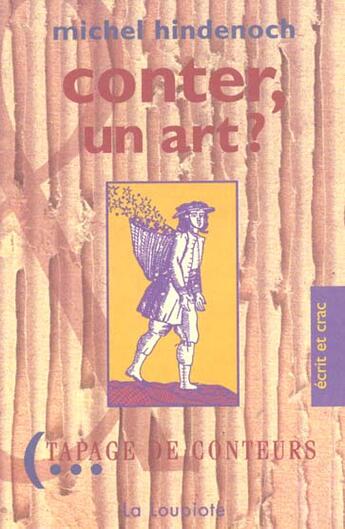 Couverture du livre « Conter » de Michel Hindenoch aux éditions Loupiote