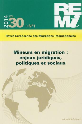 Couverture du livre « Mineurs En Migration » de Senovilla/Berth aux éditions Pu De Rennes