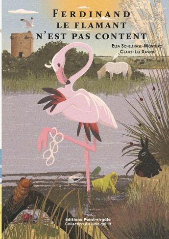 Couverture du livre « Ferdinand le flamant n'est pas content » de Schellhase Monteiro aux éditions Point Virgule