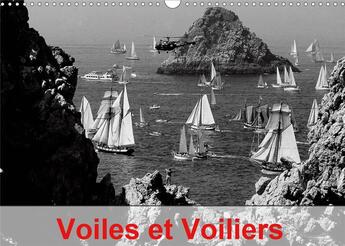 Couverture du livre « Voiles et Voiliers (Calendrier mural 2020 DIN A3 horizontal) ; Les grands voiliers possèdent un charme irrésistible et une allure fascinante. (Calendrier mensuel, 14 Pages ) » de Dominique Leroy aux éditions Calvendo