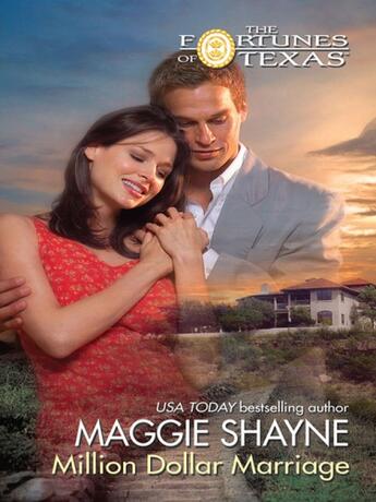 Couverture du livre « Million Dollar Marriage (Mills & Boon M&B) » de Maggie Shayne aux éditions Mills & Boon Series