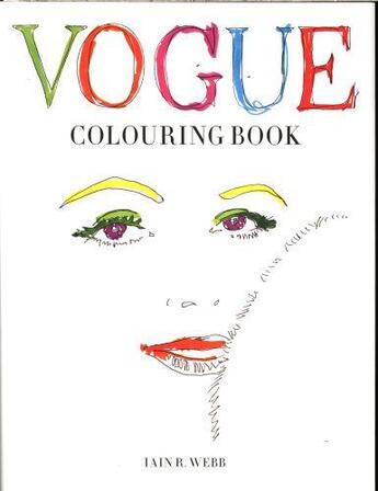 Couverture du livre « VOGUE COLOURING BOOK » de Iain R. Webb aux éditions Octopus Publish