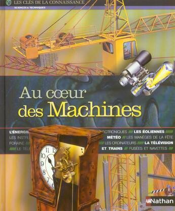 Couverture du livre « AU COEUR DES MACHINES » de Patrick Pasques aux éditions Nathan